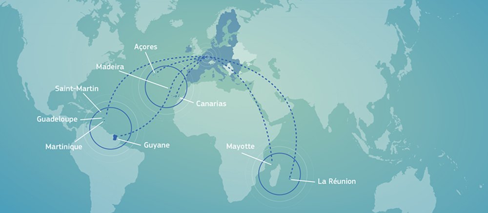 Mapa de las regiones
